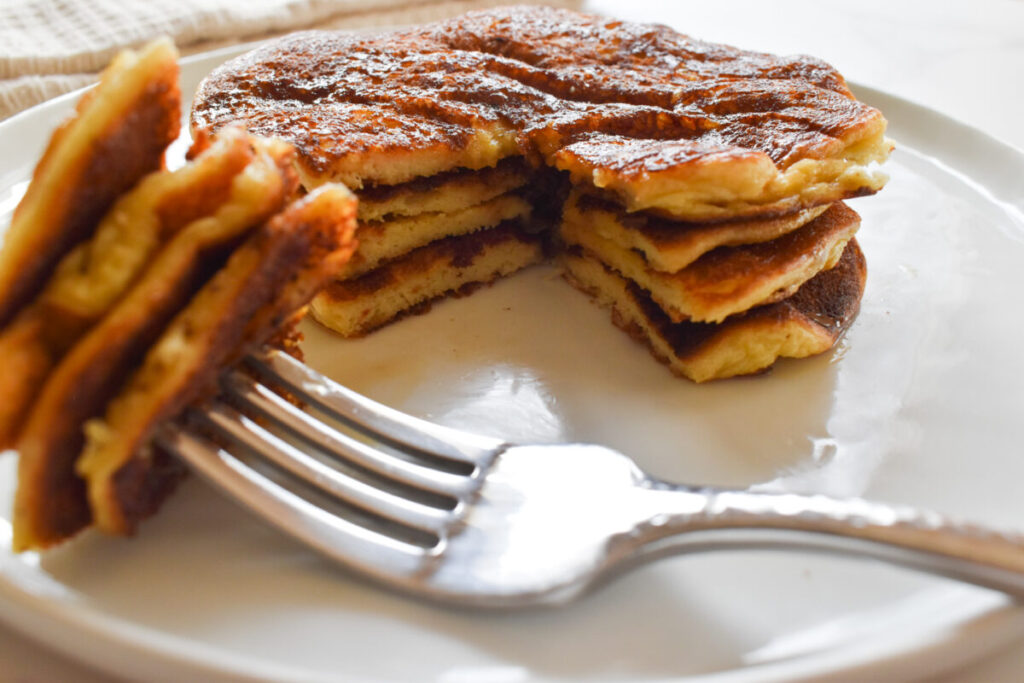 protein pancakes made in the blender